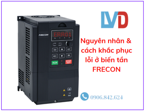 Nguyên nhân và cách khắc phục lỗi của biến tần FRECON