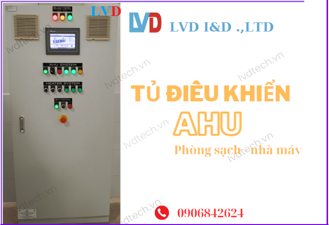 Tủ điện điều khiển AHU 700x1200x300mm
