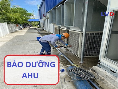 Bảo trì hệ AHU 450000 BTU phòng sạch dược phẩm