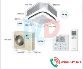 May-lanh-am-tran- Daikin -FCFC71DVM 3HP