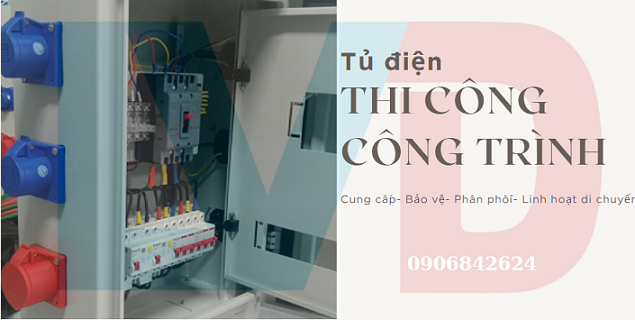 Tác dụng của tủ điện thi công công trình