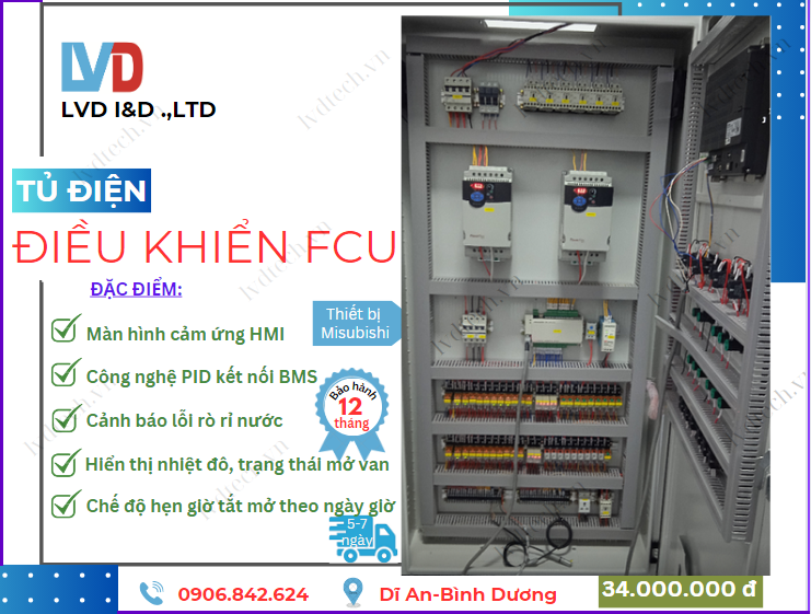Tủ điện điều khiển FCU nhà máy