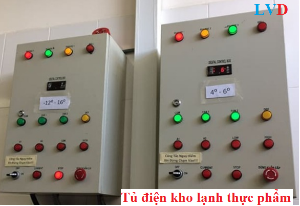 Tủ điều khiển AHU phòng sạch sản xuất thực phẩm