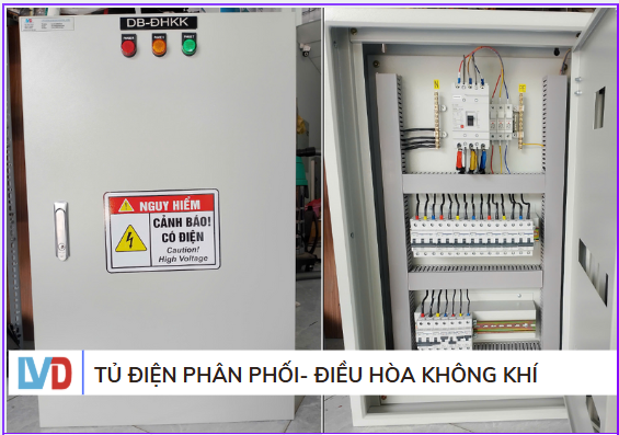 Tủ điện phân phối hệ thống điều hòa không khí