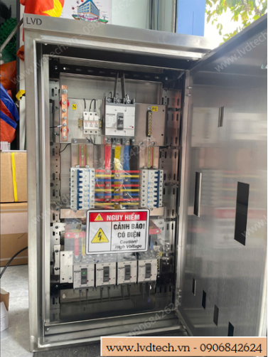 Tủ điện phân phối DB PANEL inox 304 thiết bị LS