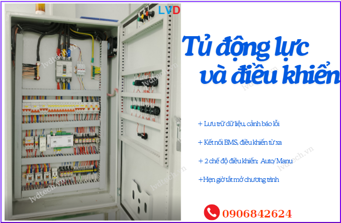 Tủ điện phân phối và điều khiển 700x1200x250mm