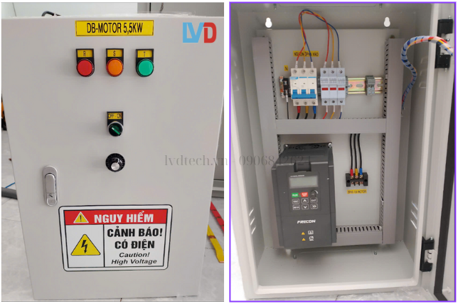 Tủ điều khiển và bảo vệ động cơ