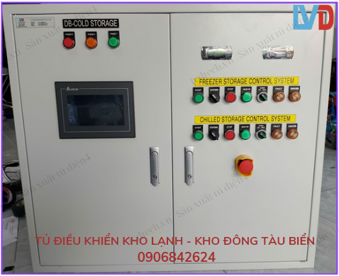 Tủ điều khiển kho lạnh-kho đông cho vận tải tàu biển