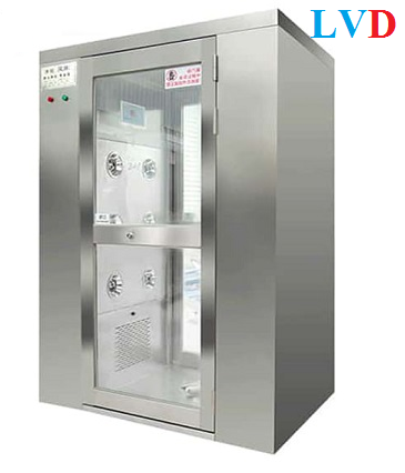 Buồng tắm khí Air shower Inox 2 người