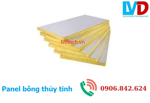 Tấm panel bông thuỷ tinh (panel glasswool) - vách trong